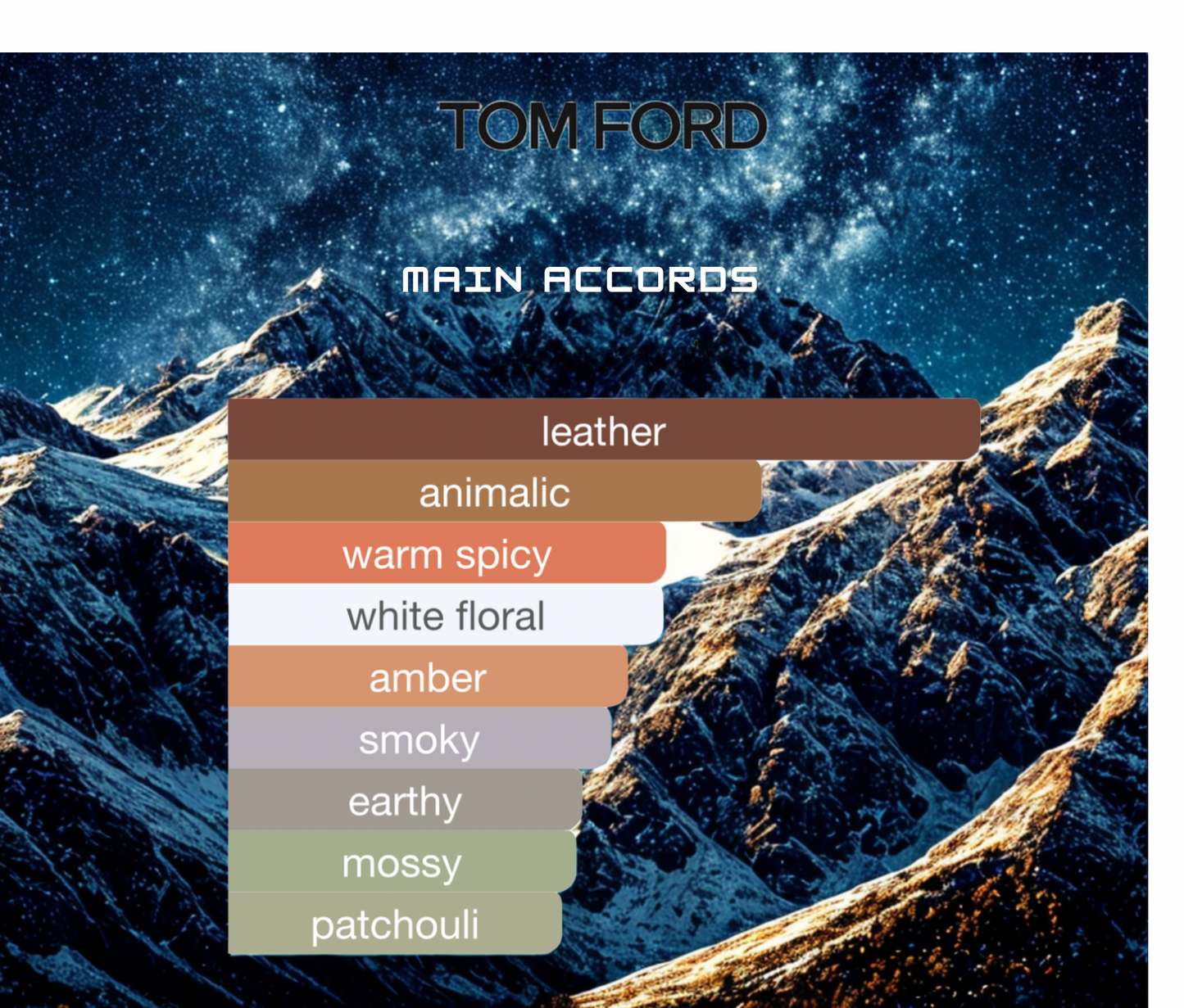 Tom Ford Ombre Leather EDP for Men – 3.4 oz / 100ml